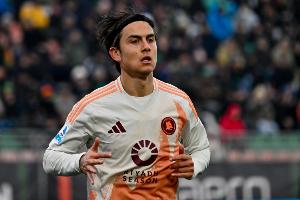 意媒：迪巴拉和佩莱格里尼将缺席罗马对阵朗斯的热身赛