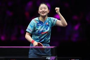 WTT中国澳门冠军赛：张本美和3-0横扫萨马拉，晋级女单16强