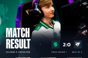 Niko躺一场又能怎？m0NESY大狙轰爆VP 猎鹰1h速通迎开门红