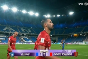 记者：成都蓉城上半场踢得很有硬度，要不把德尔加多买断吧