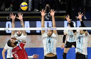 阿根廷男排3-2法国晋级世锦赛16强，奥运冠军法国男排爆冷出局