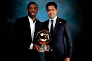 法媒：纳赛尔应登贝莱之邀参加了金球颁奖礼，而没有随队去马赛