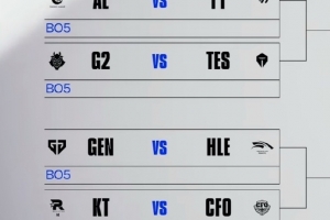 骆歆看抽签：态爷这手气杠杠的剩下的就交给两支LPL队伍了！