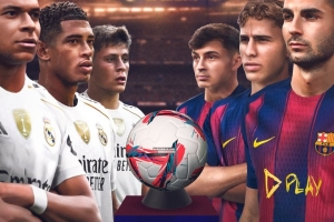 巴萨晒海报预热国家德比：姆巴佩、贝林厄姆PK费尔明、佩德里