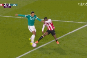 红军再丢一球！范戴克禁区线放倒瓦塔拉送点！蒂亚戈点射破门