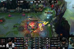 Ruler技能百发百中 EZ狂砍14/3/5的豪华战绩