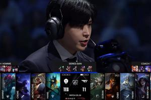 xinyi看TES第二局BP：感觉这第二把的阵容有点奇怪 滔搏加油吧