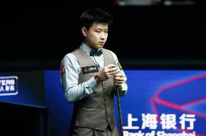 赵心童：这段时间都在封闭训练，很多中国球员都有拿冠军的实力