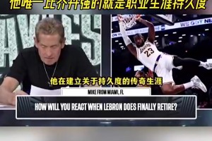 美媒此前：詹姆斯总决赛失利太多！他比乔丹强的就是生涯持久度
