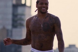 这就是美式吗杰伦-格林CK广告片，低腰牛仔裤露出内裤边边